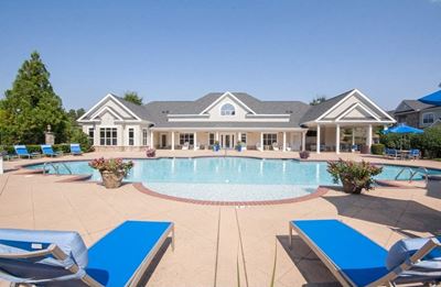 Resort-Style Clubhouse and Pool at Crossings at Eagle's Landing, Atlanta, GA
